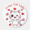 Suche nach crazy cat lady magnete Niedlich