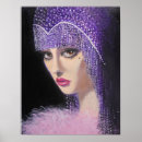 Suche nach beautiful woman poster Blue