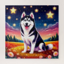 Suche nach siberian husky puzzle Tier