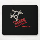 Suche nach knochen mousepads Schwarz