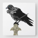 Suche nach raven wanduhren Bird