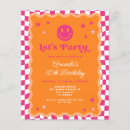Suche nach pink orange einladungen Für kinder