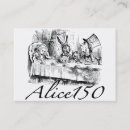 Suche nach alice im wunderland visitenkarten Kinder