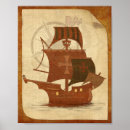 Suche nach pirate ship poster Nautical