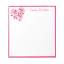 Suche nach rosa und rote herzen notizblock Liebe