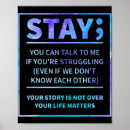 Suche nach suizid poster Prävention