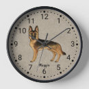 Suche nach deutscher schäferhund wanduhren Niedlich