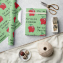 Suche nach äpfel geschenkpapier Lehrer