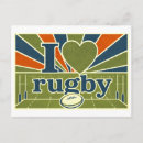 Suche nach rugby horizontale postkarten Herz