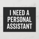 Suche nach persönlicher assistent postkarten Assistentin