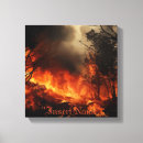 Suche nach feuer leinwand kunst Flamme