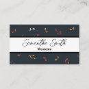 Suche nach musikschule visitenkarten Musiker