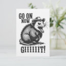 Suche nach opossum einladungen Waschbär