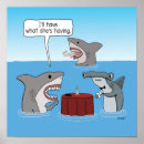 Suche nach great white shark poster Für alle