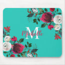 Suche nach türkis mit blumen mousepads Für sie