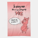 Suche nach rosa schweine geschirr tücher Witzig