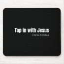 Suche nach jesus christus mousepads Glauben