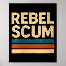 Suche nach rebellen poster Retro