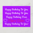 Suche nach geburtstagslied karten Jede person