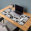 Suche nach weiße katze mousepads Schwarz weiß