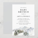 Suche nach schnee party einladungen Aquarell