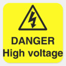 Suche nach hochspannung aufkleber Elektroschock