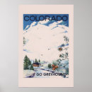 Suche nach vintage ski poster Alte reise werbekunst