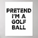 Suche nach golfbälle poster Golfspieler