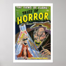 Suche nach horror comic poster Vintag