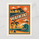 Suche nach waikiki postkarten Hawaii souvenir