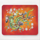Suche nach grüner drache mousepads Schwarz