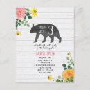 Suche nach dritter geburtstag einladungen Bär