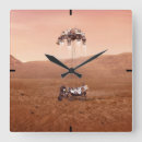 Suche nach raumschiff wanduhren Mars