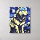 Suche nach blauer wolf leinwandbilder Tierwelt
