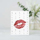 Suche nach roter lippenstift postkarten Für alle