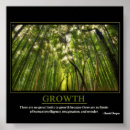 Suche nach wachstum poster Motivierend