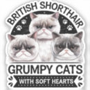 Suche nach grumpy cat aufkleber Lustige katze