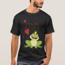 Suche nach küssen des frosches tshirts Liebe