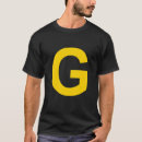 Suche nach buchstabe g tshirts Alphabet