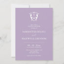 Suche nach lila lavendelhochzeit einladungen Paar