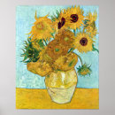 Suche nach vase mit zwölf sonnenblumen poster Floral