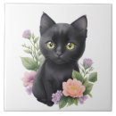 Suche nach schwarze katze fliesen Kitty