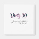 Suche nach 30 geburtstag magnete Kalligrafie typografie elegant