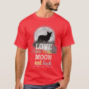 Suche nach liebe sie zum mond tshirts Haustier