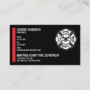 Suche nach dünn visitenkarten Feuerwehrmann