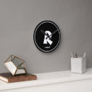 Suche nach personalisiertes golf wanduhren Monogramm
