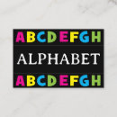 Suche nach alphabete visitenkarten Für sie
