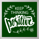 Suche nach positives denken poster Typografie