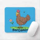 Suche nach niedliches huhn mousepads Cartoon