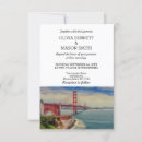 Suche nach san francisco skyline einladungen Goldene gartbrücke